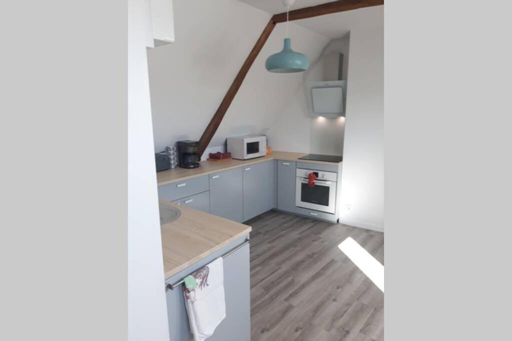 Appartement Dans Maison De 1789 Au Centre De Vitre Bagian luar foto